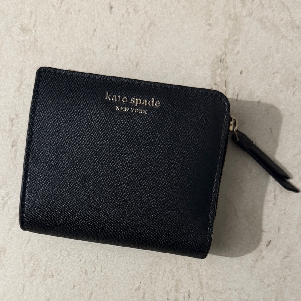 Kate Spade Black Leather Wallet